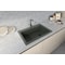 Ruvati 33"x22" Dual-Mnt Granite Composite Sgl Bowl Kitchen Sink, Juniper Green RVG1033RN - alternate 3